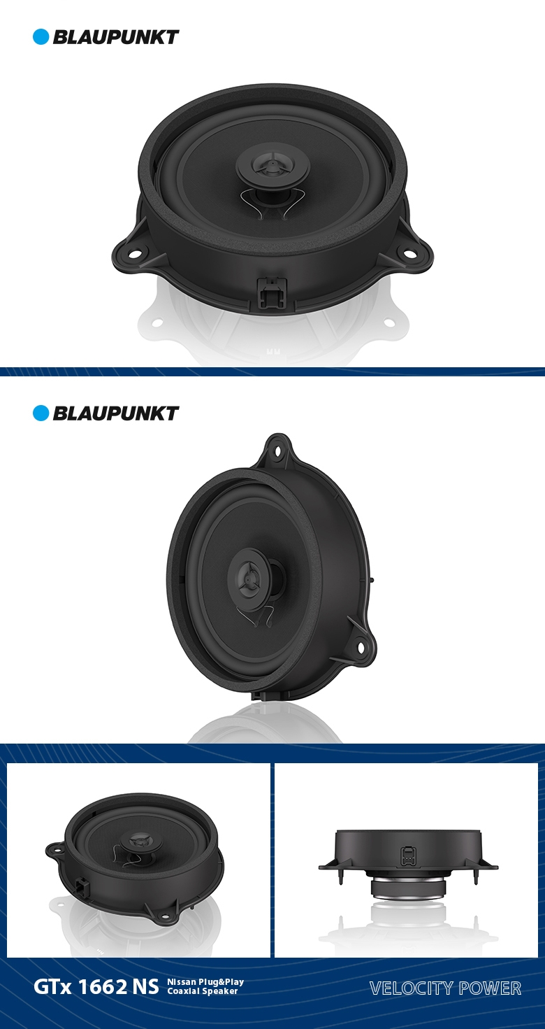 德國(guó)（藍(lán)寶BLAUPUNKT）GTx 1662 NS日產(chǎn)專(zhuān)用同軸喇叭